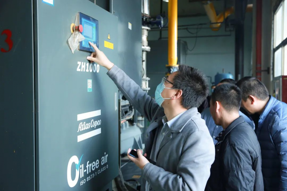 阿特拉斯·科普柯空压机助力纺织行业“一级能效压缩空气站”